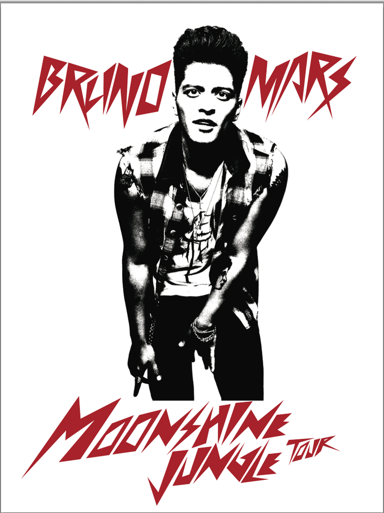 Bruno Mars Moonshine Jungle Tour 2014